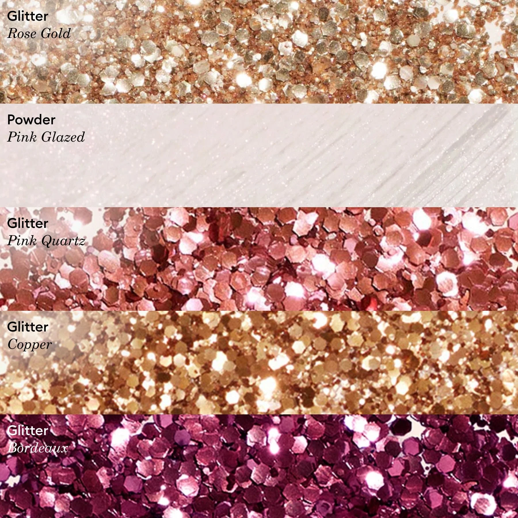 Rose Gold Biodegradable Glitter - Image 9