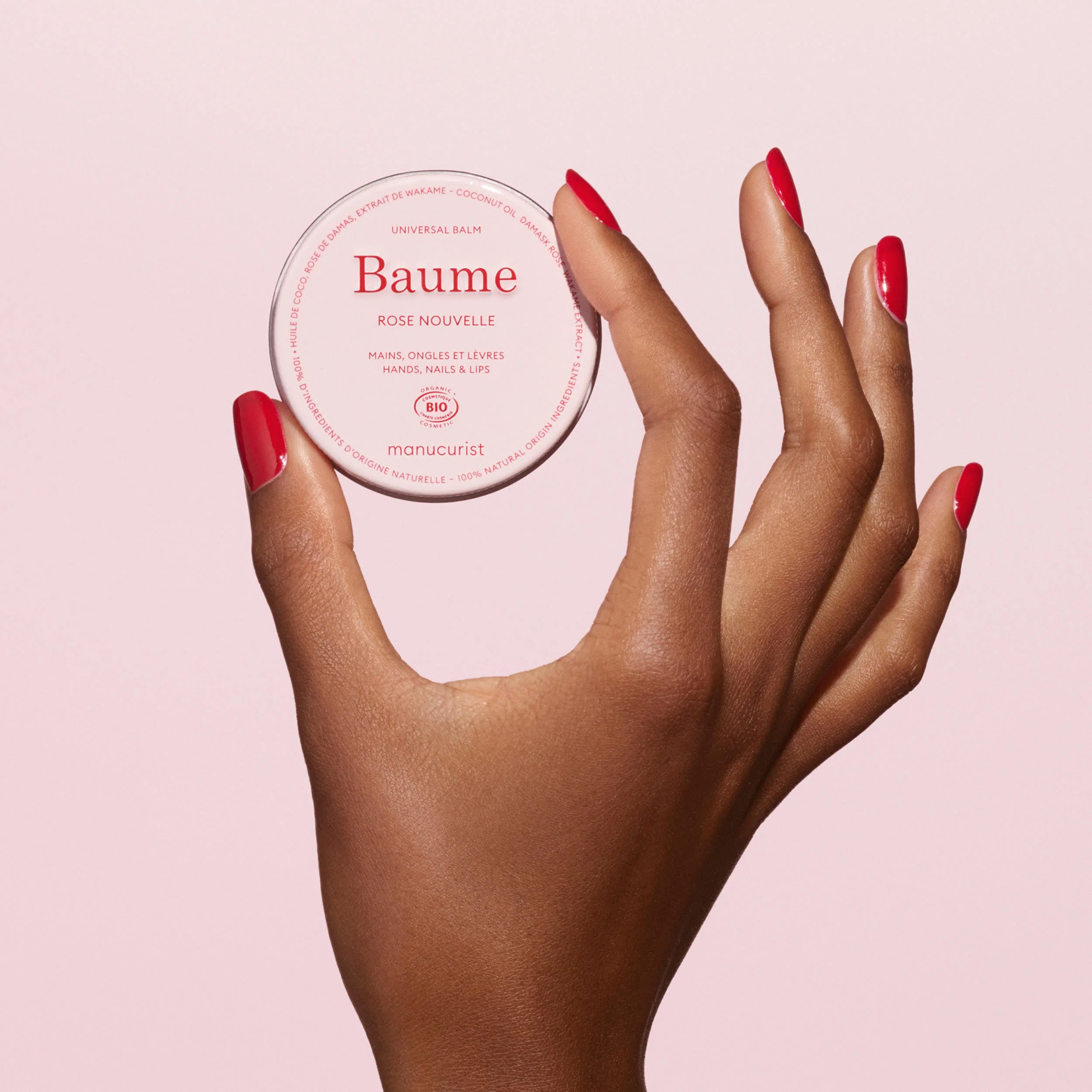 Cosmos Organic Duo Rose Hand Cream & Rose Balm - Image 3