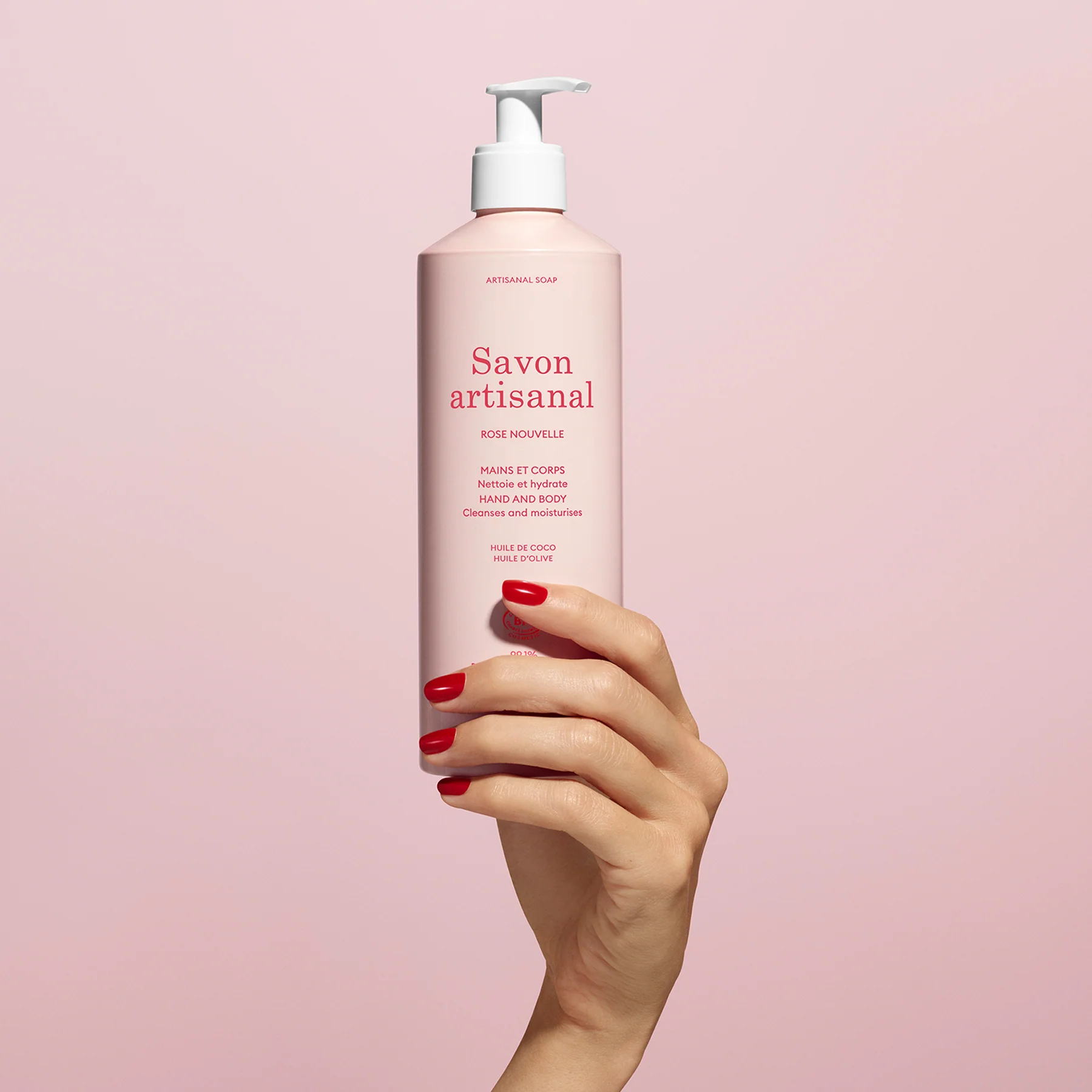 Organic (Rose) Hand & Body Wash - Cosmos Organic - Image 3