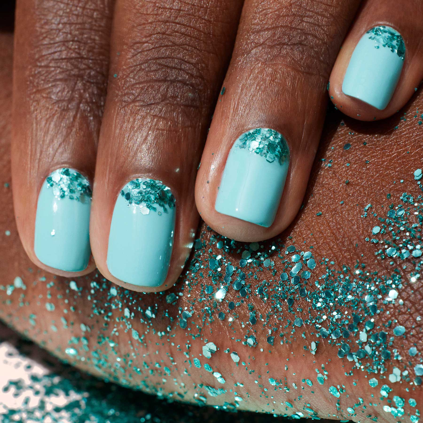 Turquoise Biodegradable Glitter - Image 3