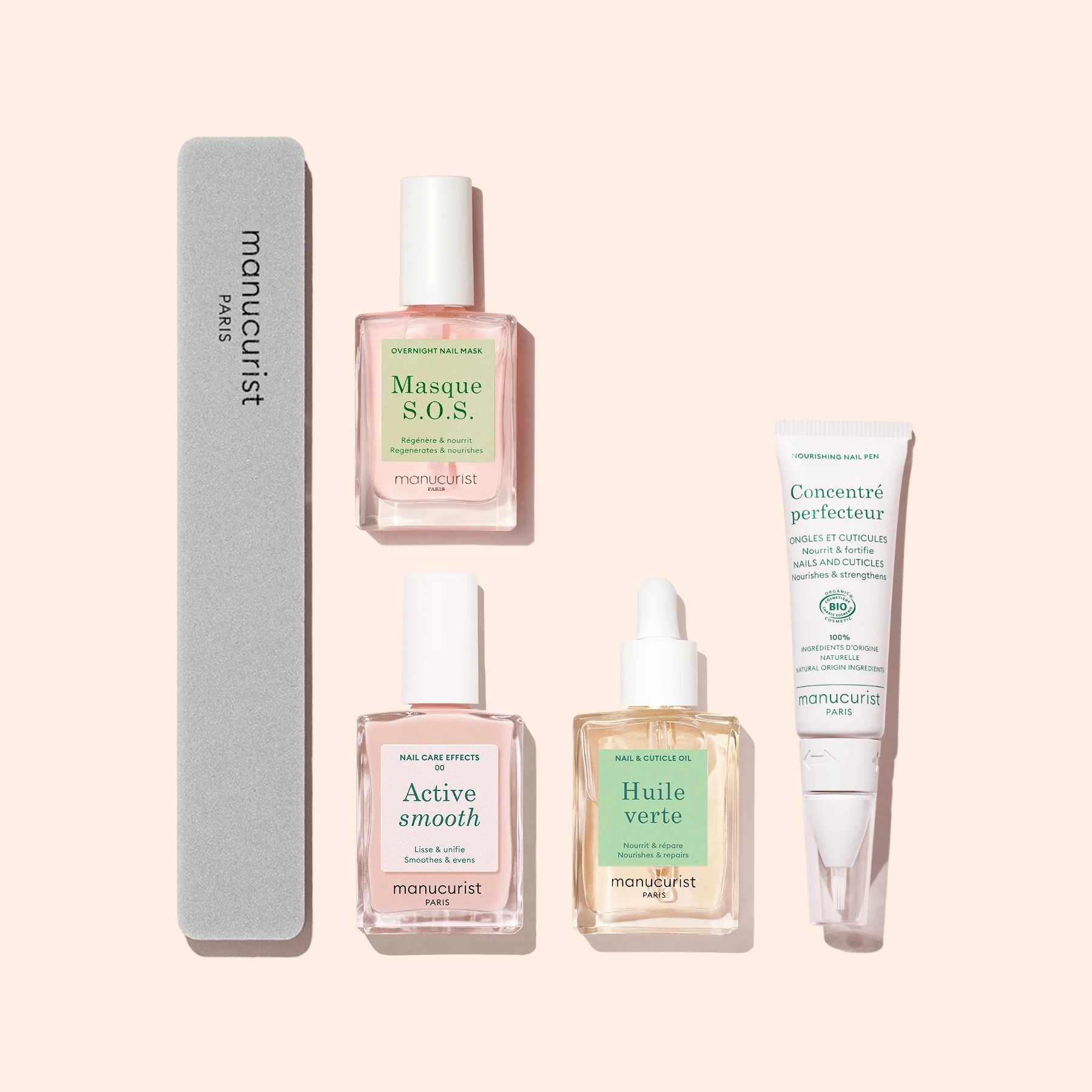 Ultimate Routine - Ridged Nails