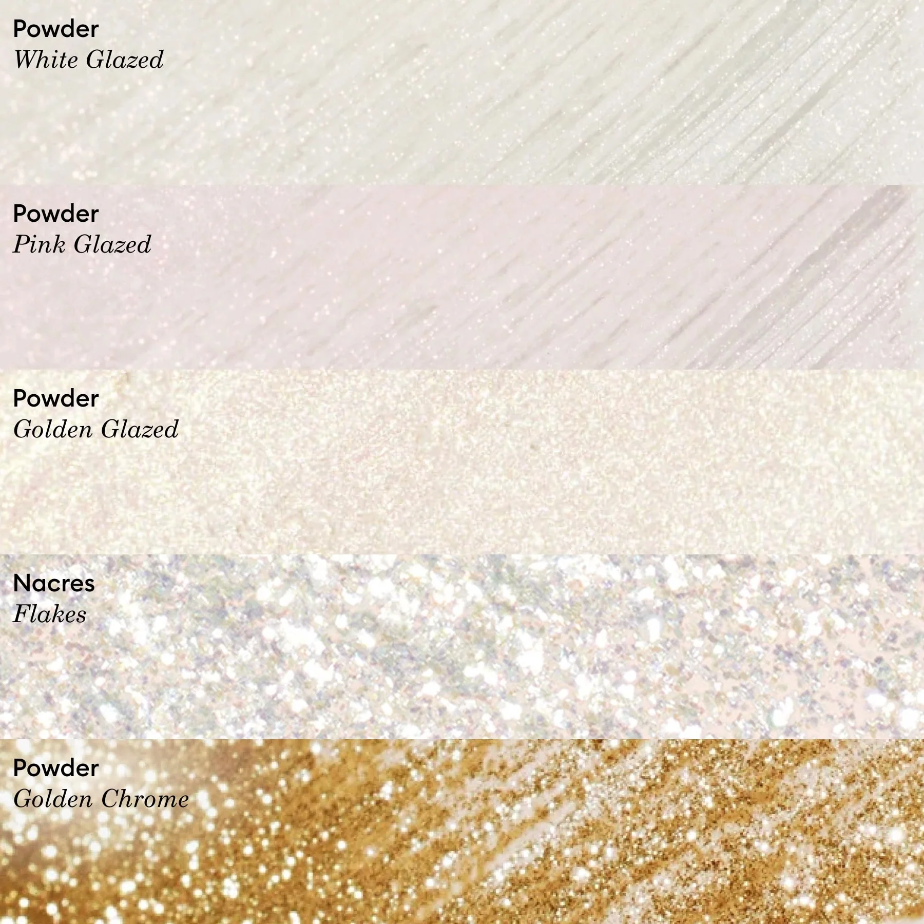 White Glazed Effect Powder - Image 6