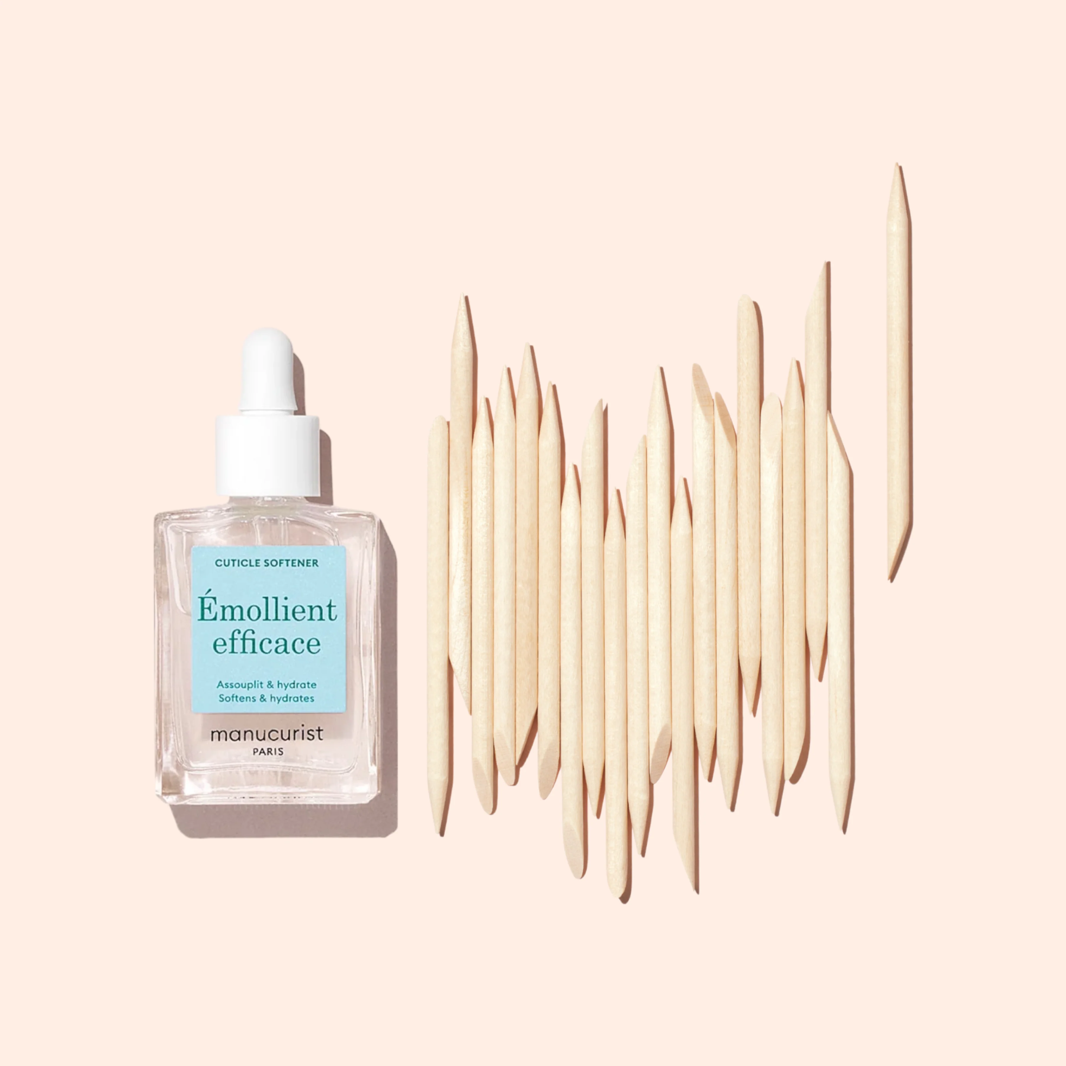Wooden cuticle stick x20 - Image 3